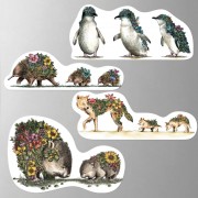 Magnets (Set of 4) - Australian Families 2